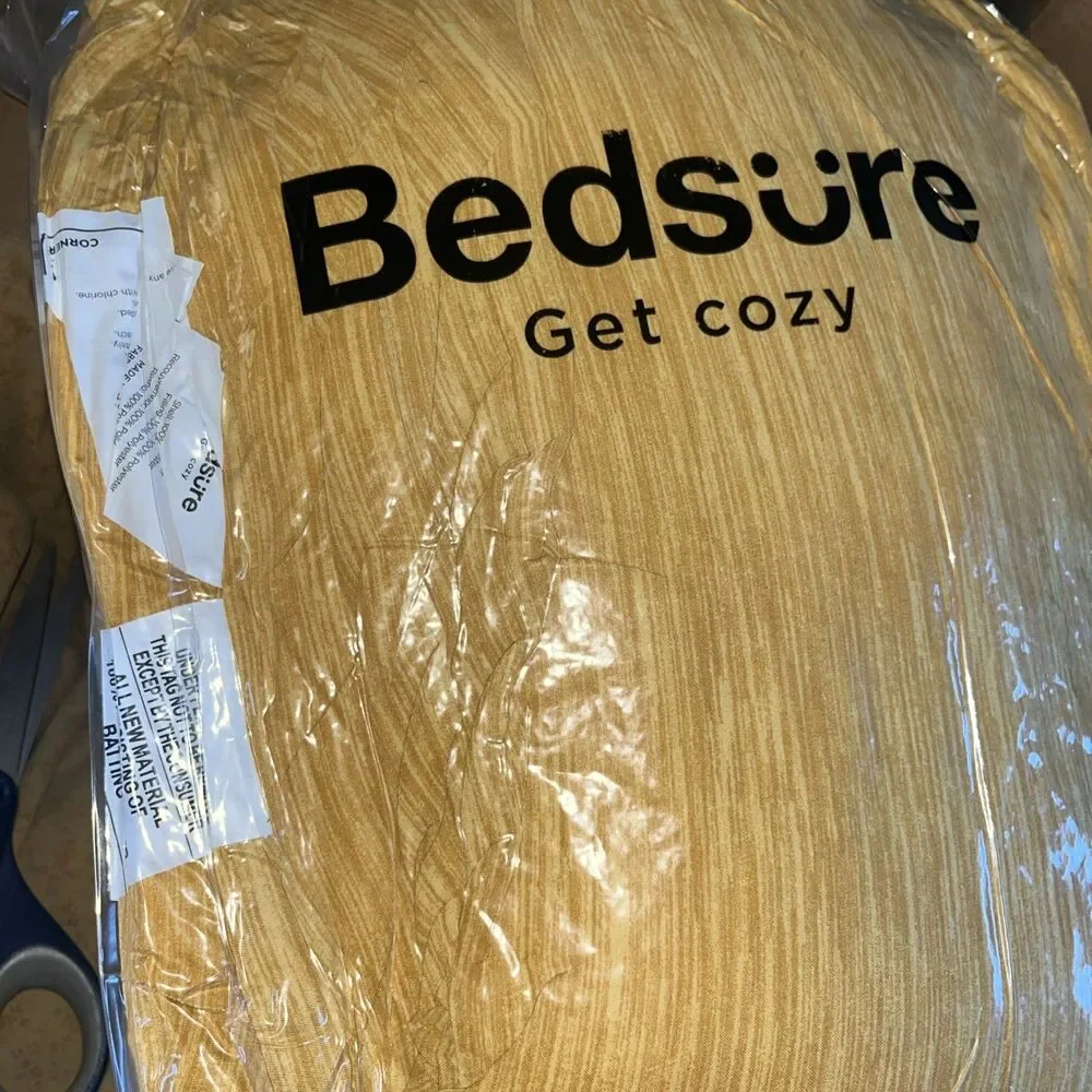 Bedsure Queen Comforter Set - Yellow Comforter Queen Size